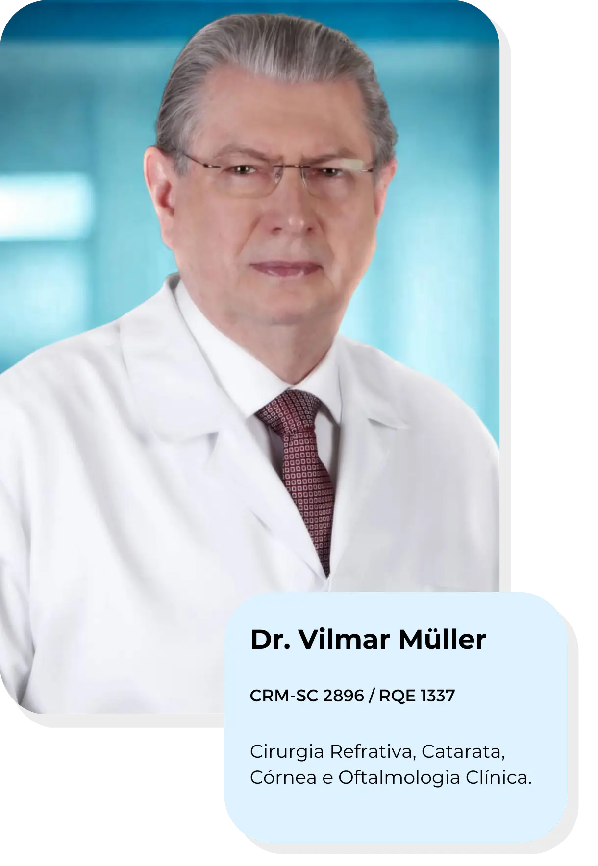 Dr Vilmar - HOB - Hospital de Olhos de Blumenau